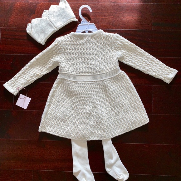Knitted Dress Set - Picture 2 of 4